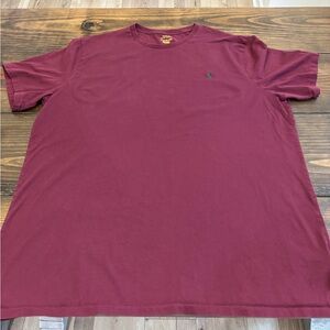 Polo Ralph Lauren Burgundy Short Sleeve Tee